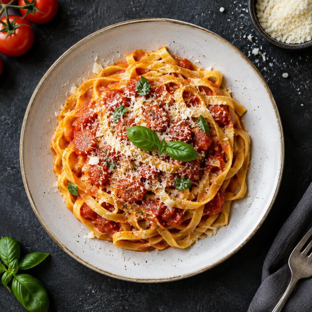 Tagliatelle al pomodoro